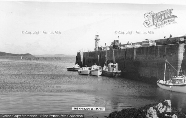 Photo of Mevagissey, The Harbour Entrance c.1965