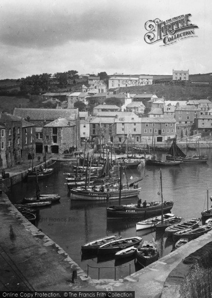 Photo of Mevagissey, The Harbour, Fishing Boats 1920