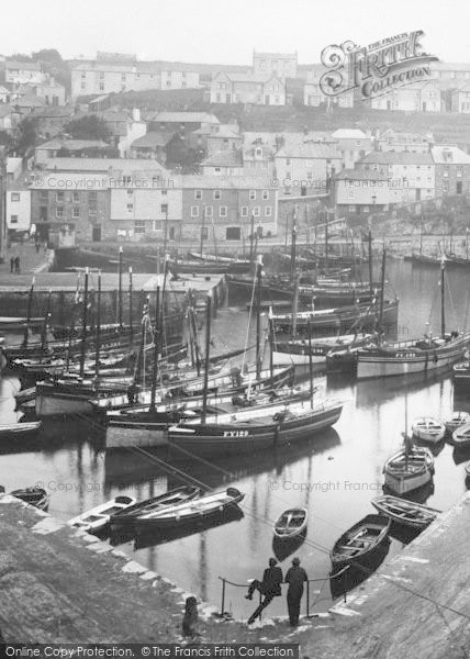 Photo of Mevagissey, The Harbour, Fishing Boats 1924