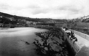 The Harbour From The Pier 1890, Mevagissey