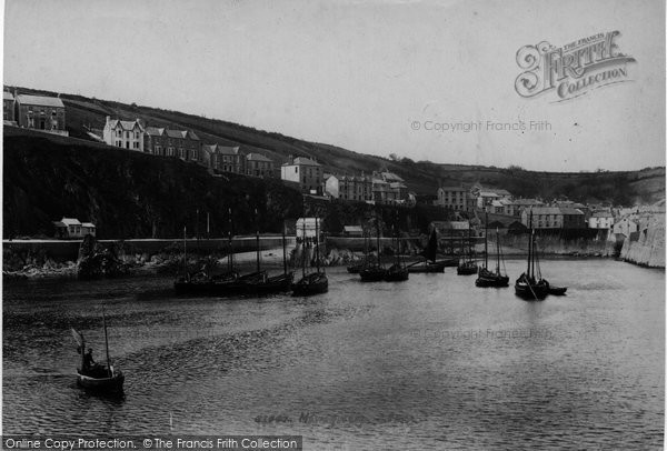Photo of Mevagissey, The Harbour From The Pier 1898