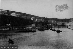 The Harbour From The Pier 1898, Mevagissey