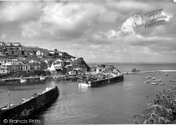 The Inner And Outer Harbour c.1958, Mevagissey