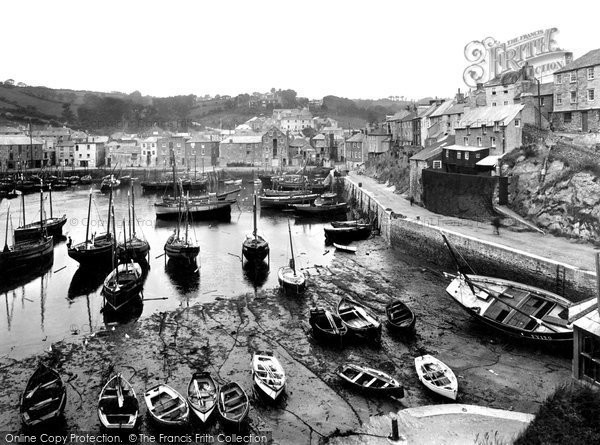 Photo of Mevagissey, The Inner Harbour 1924