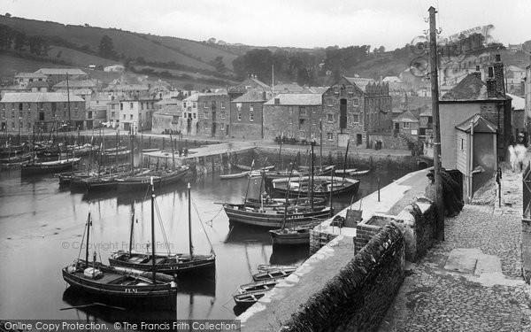 Photo of Mevagissey, The Inner Harbour 1924