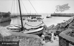 The Outer Harbour c.1955, Mevagissey