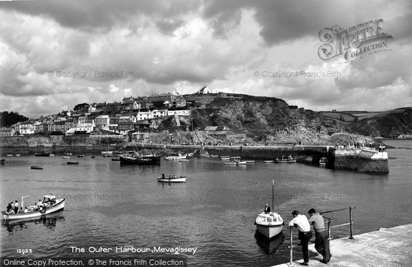 Photo of Mevagissey, The Outer Harbour c.1958