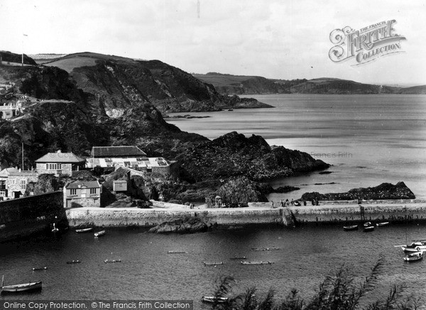 Photo of Mevagissey, The Quay And Cliffs c.1955
