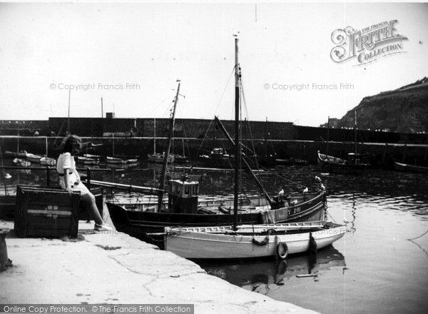 Photo of Mevagissey, The Quay c.1955