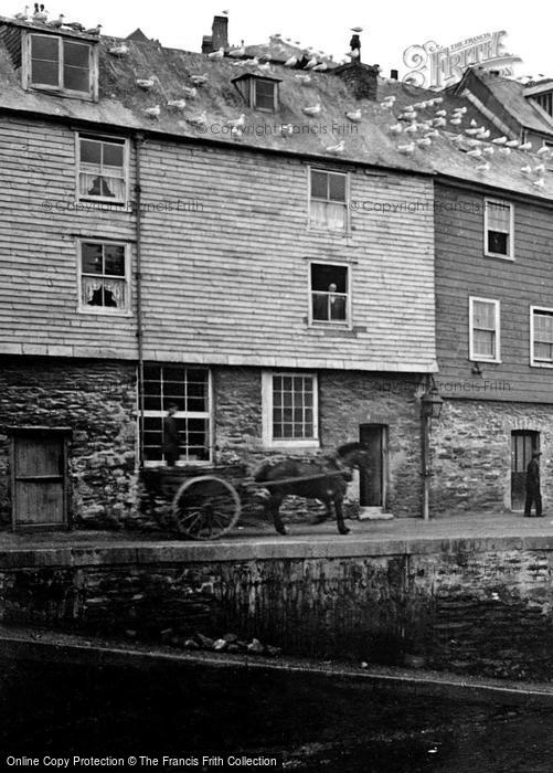 Photo of Mevagissey, The Quayside 1924