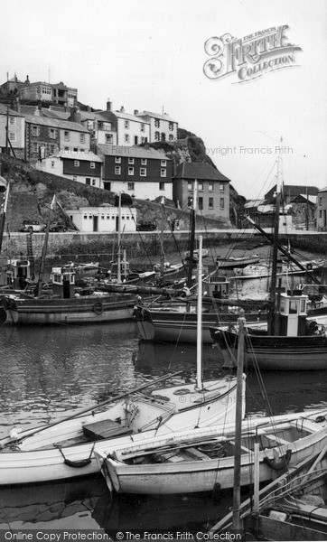 Photo of Mevagissey, The Quayside c.1955