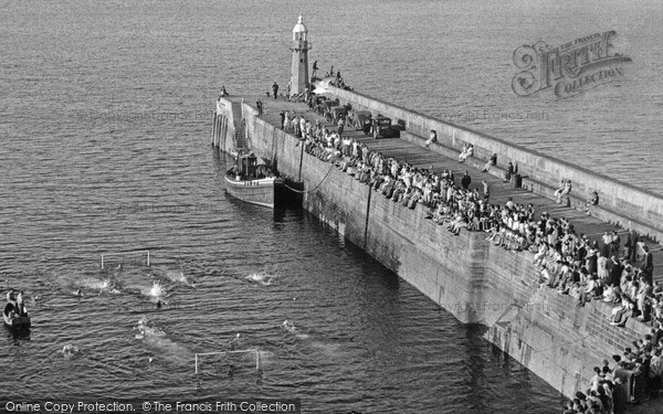 Photo of Mevagissey, Water Polo c.1955