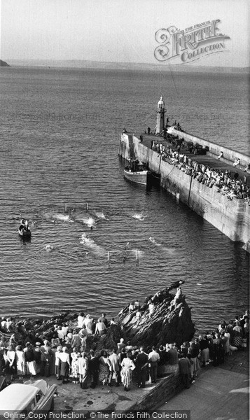 Photo of Mevagissey, Water Polo c.1955