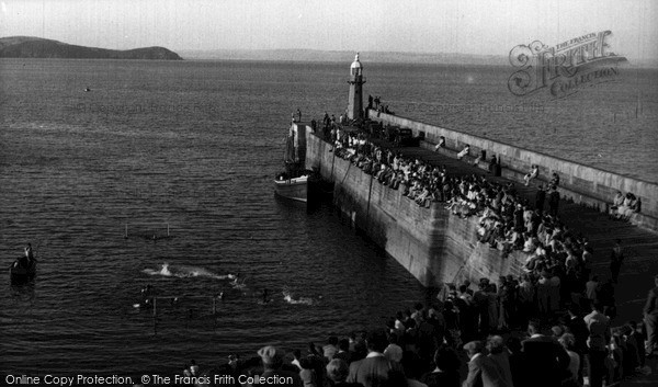 Photo of Mevagissey, Water Polo c.1955