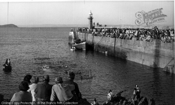 Photo of Mevagissey, Water Polo c.1955