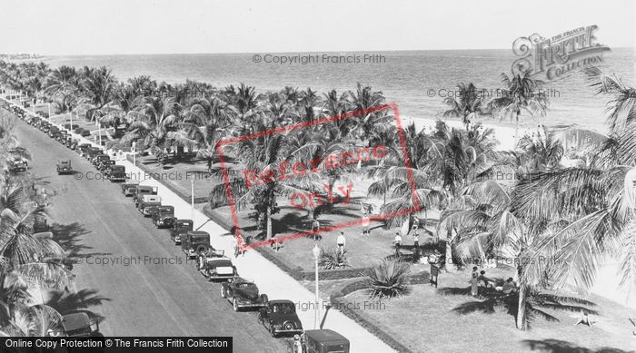 Photo of Miami, Ocean Drive And Lummus Park c.1930
