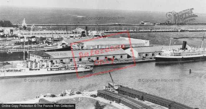 Photo of Miami, Steamships At Docks c.1930