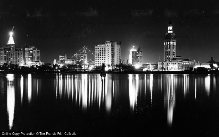 Photo of Miami, The Million Dollar Skyline c.1930