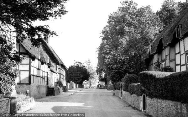 Photo of Micheldever, The Village c.1955