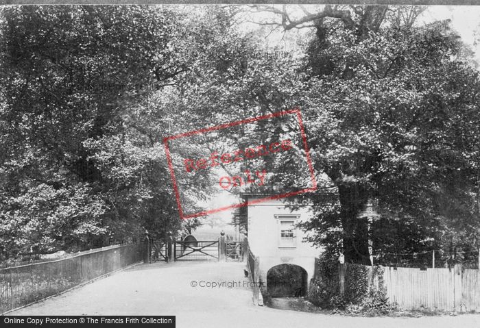 Photo of Mickleham, Entrance To Norbury Park 1897