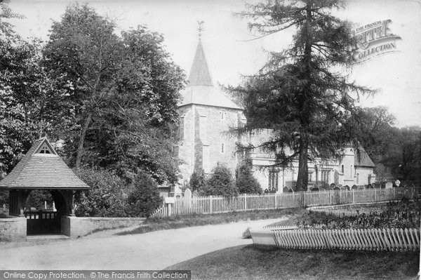 Photo of Mickleham, St Michael's Church And Lychgate 1897