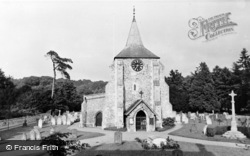 St Michael's Church c.1955, Mickleham