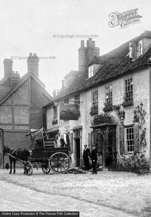 Photo of Mickleham, The Running Horse Inn 1897