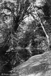 View On The River Mole 1909, Mickleham