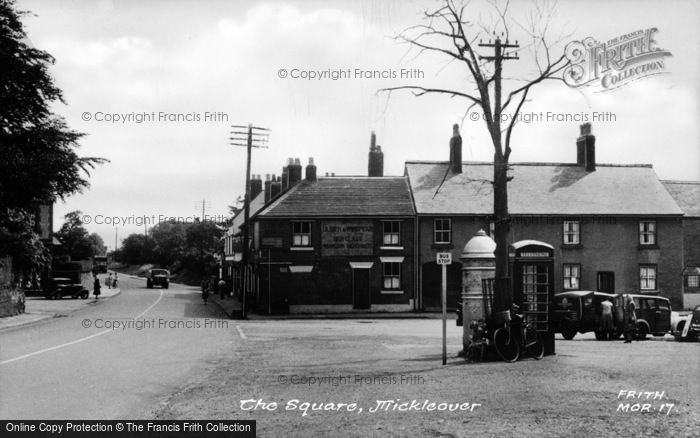 Photo of Mickleover, The Square c.1950