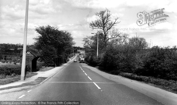 Photo of Mickleover, Uttoxeter Road c.1955