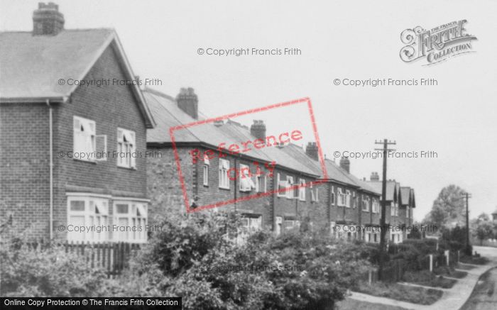 Photo of Mickleover, Vicarage Road c.1950