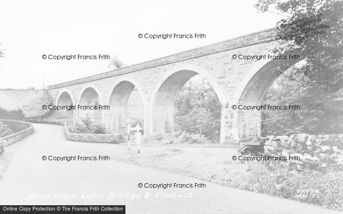 Photo of Mickleton, The Lune Bridge And Viaduct c.1955