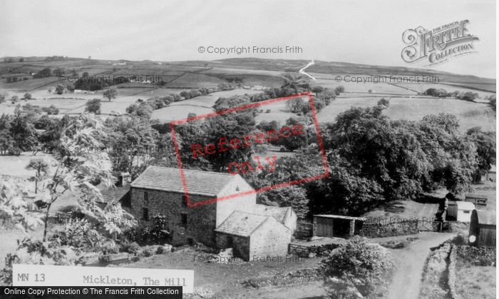 Photo of Mickleton, The Mill c.1955
