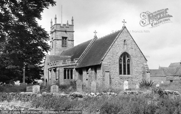 Photo of Middle Littleton, St Nicholas Church c.1960