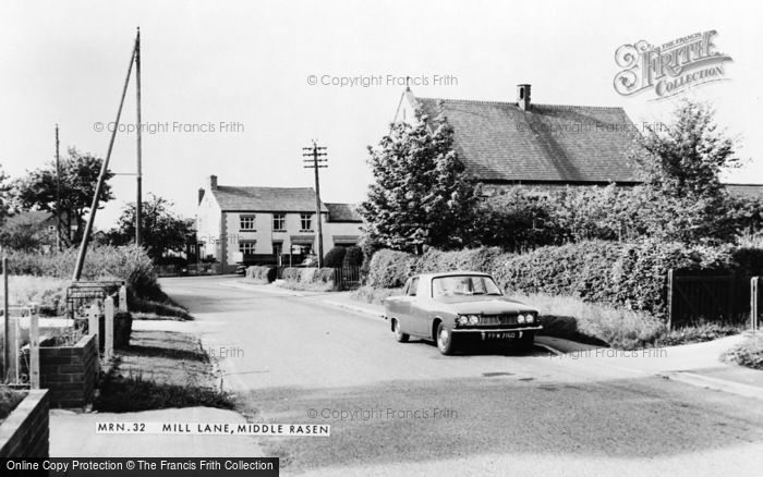 Photo of Middle Rasen, Mill Lane c.1965