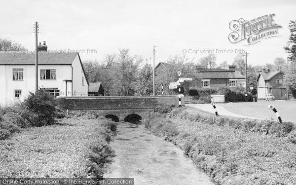 Photo of Middle Wallop, Bridge By The Cross Roads c.1960