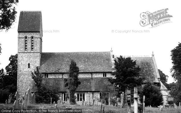 Photo of Middle Wallop, St Peter's Church c.1955