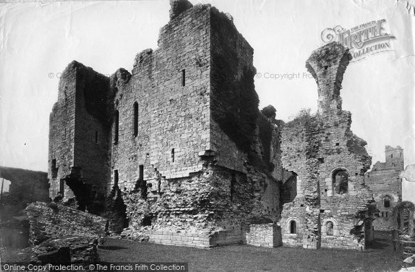 Photo of Middleham, Castle 1887