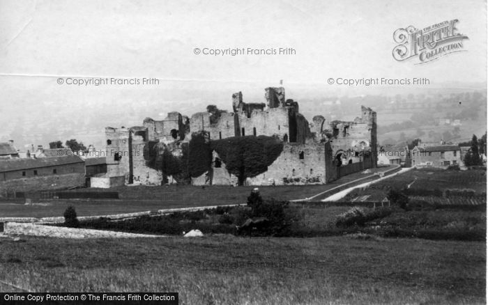 Photo of Middleham, Castle 1893