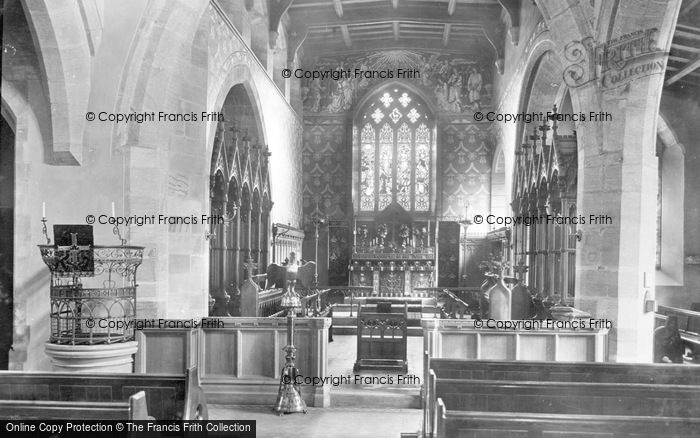 Photo of Middleham, Church Interior 1902