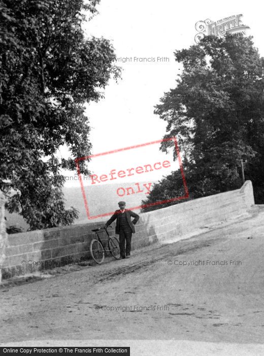 Photo of Middleham, Cyclist 1911