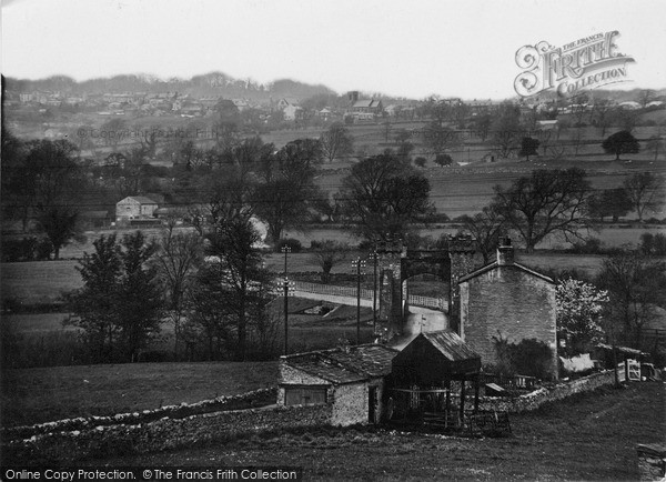 Photo of Middleham, Leyburn Hill c.1932