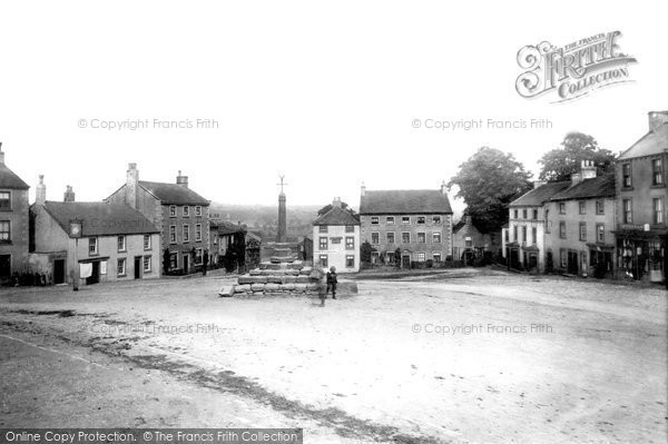 Photo of Middleham, Market Place 1893