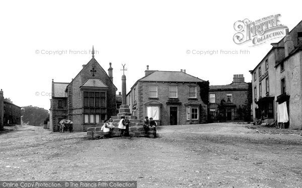 Photo of Middleham, Market Place 1896