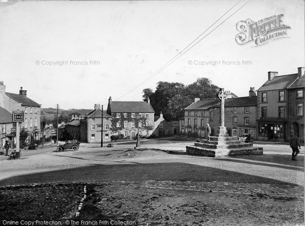 Photo of Middleham, Market Place And Cross 1926