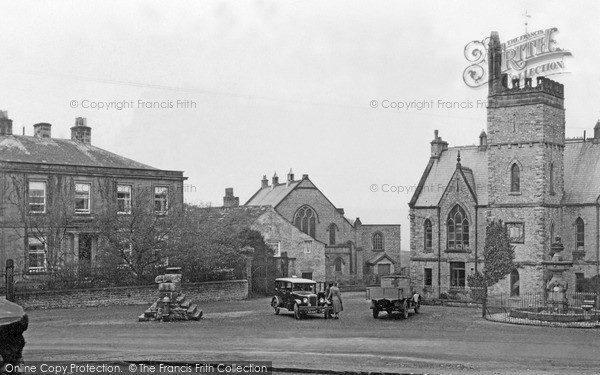 Photo of Middleham, Neville Hall And Schools c.1932