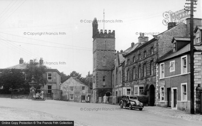 Photo of Middleham, Post Office And School c.1960