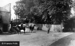 Race Horses In The Village 1893, Middleham
