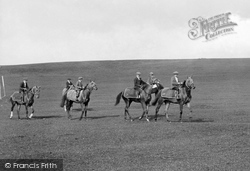 Race Horses On The Moor 1914, Middleham