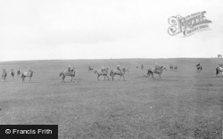 Race Horses On The Moor 1914, Middleham